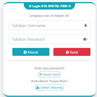 Register PGRI Kota Gorontalo - Persatuan Guru Republik Indonesia Cabang Kota Gorontalo
